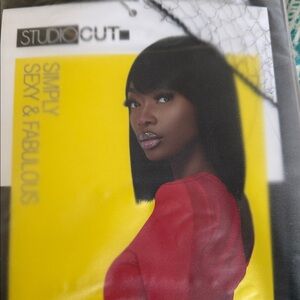 Studio Cut Simply Chic Black Wig.
